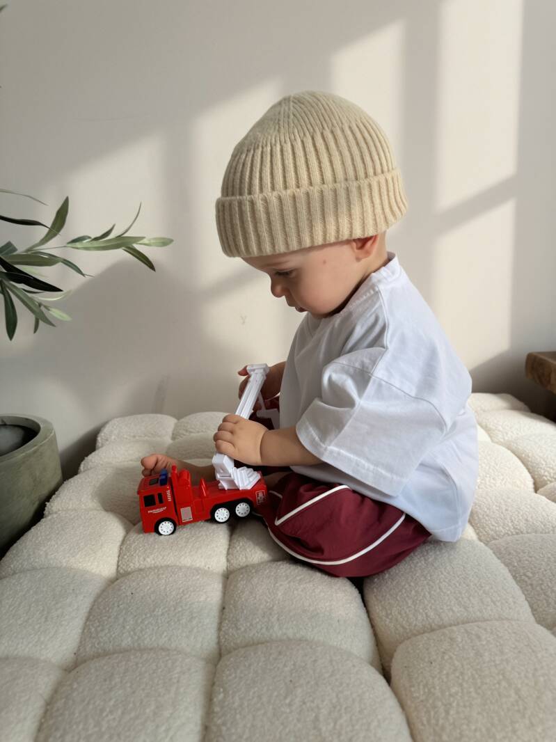Parachute pants wine red