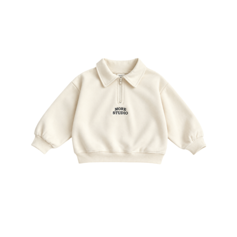 Studio zipped sweater